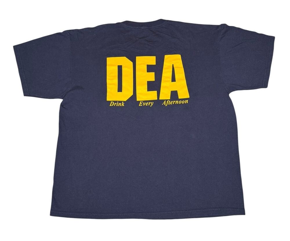Vintage Dick's Resort DEA Drink Every Afternoon Funny T-Shirt